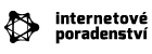 Internetové poradenství logo - čenobílé